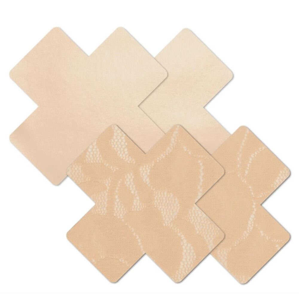 Bristols Six: Nippies® Cross-Shaped Disposable Nipple Cover Set​